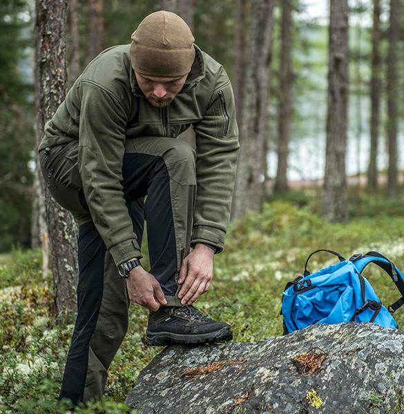 Turistické kalhoty do těžkých podmínek