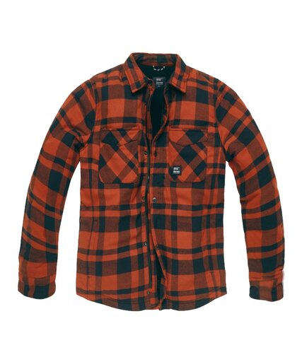 Bunda Vintage Industries Darwin orange check