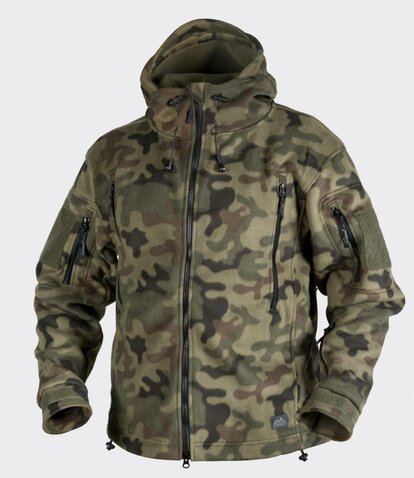 Bunda fleece Helikon "PATRIOT" PL woodland