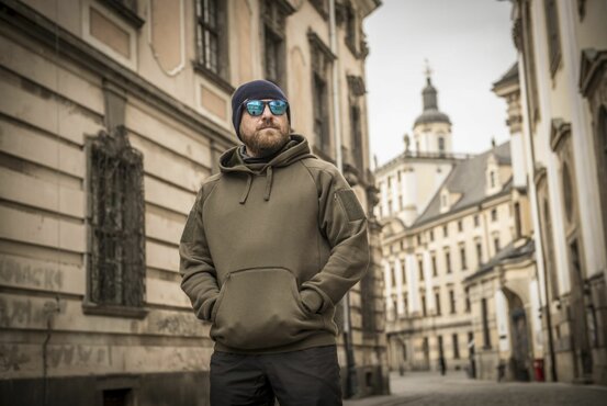 Mikina Helikon-Tex Hoodie Lite sivá