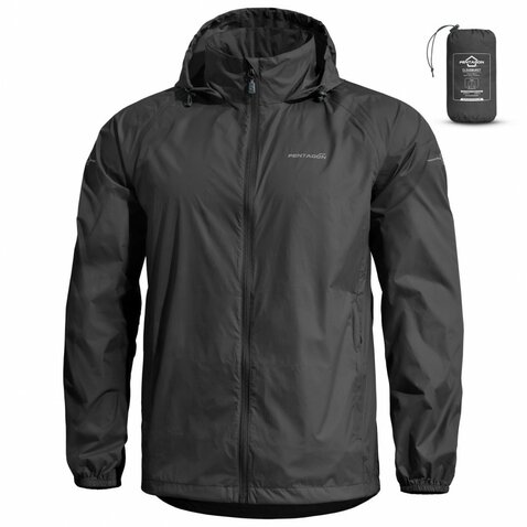 Bunda Pentagon Cloudburst Packable Jacket černá