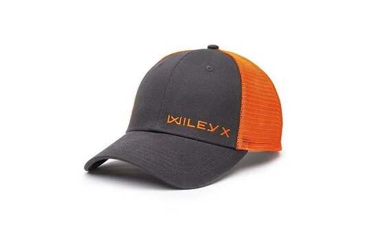 Kšiltovka WileyX grey/orange oranžové logo