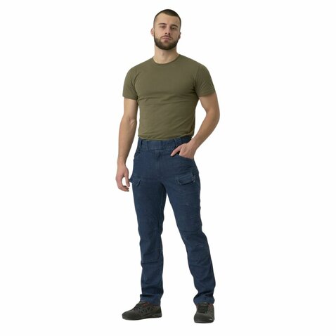 Kalhoty HELIKON-TEX UTP Denim Stretch Marine Blue