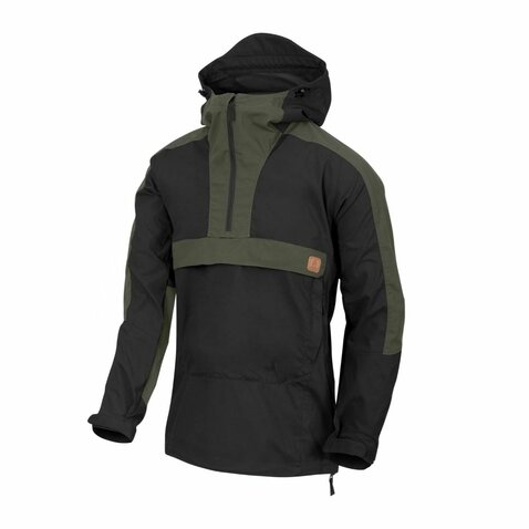 Bunda Helikon-Tex Woodsman Anorak černá/taiga green