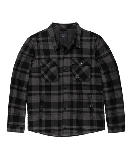 Bunda Vintage Industries s výplní grey check