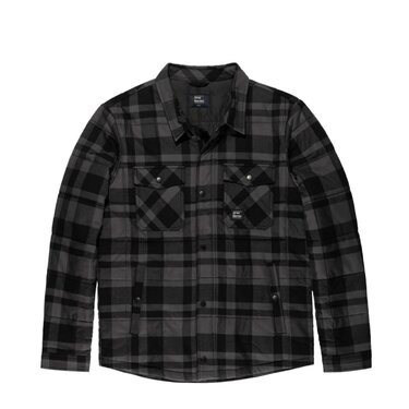 Bunda Vintage Industries s výplní grey check